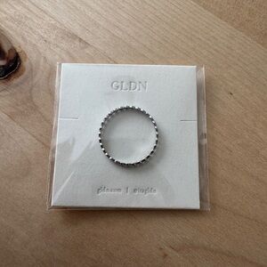GLDN Silver Ring Size 7